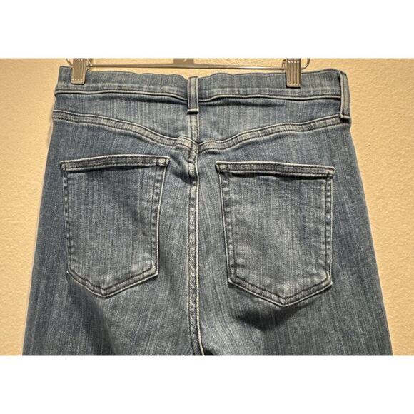 AYR Women’s The Pop Jeans Size 28S Short Ankle Frayed Hem Denim - Picture 5 of 10